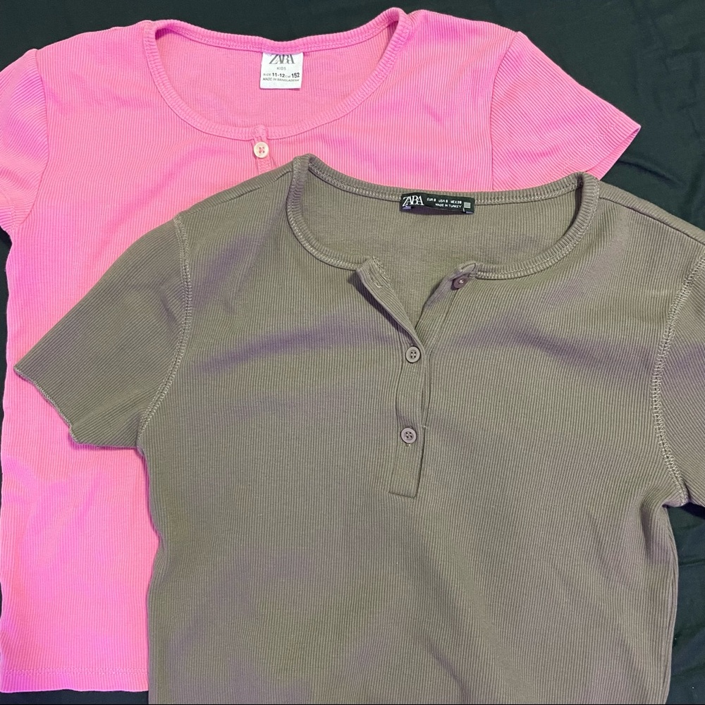 Zara Cropped tops
